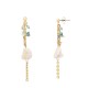 ORECCHINI PENDENTI CON PIETRA E CONCHIGLIA - NK2112480F96 ORECCHINI PENDENTI CON PIETRA E CONCHIGLIA - NK2112480F96
