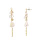 ORECCHINI PENDENTI CON PIETRA E CONCHIGLIA - NK2112480F96 ORECCHINI PENDENTI CON PIETRA E CONCHIGLIA - NK2112480F96