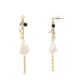 ORECCHINI PENDENTI CON PIETRA E CONCHIGLIA - NK2112480F96 ORECCHINI PENDENTI CON PIETRA E CONCHIGLIA - NK2112480F96