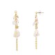 ORECCHINI PENDENTI CON PIETRA E CONCHIGLIA - NK2112480F96 ORECCHINI PENDENTI CON PIETRA E CONCHIGLIA - NK2112480F96