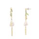 ORECCHINI PENDENTI CON PIETRA E CONCHIGLIA - NK2112480F96 ORECCHINI PENDENTI CON PIETRA E CONCHIGLIA - NK2112480F96
