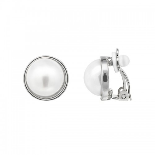 ORECCHINI A CLIP CON PERLA TONDA - QJ2248D590/D727