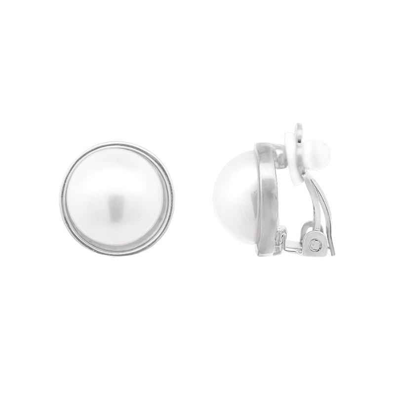 ORECCHINI A CLIP CON PERLA - QJ2248D590