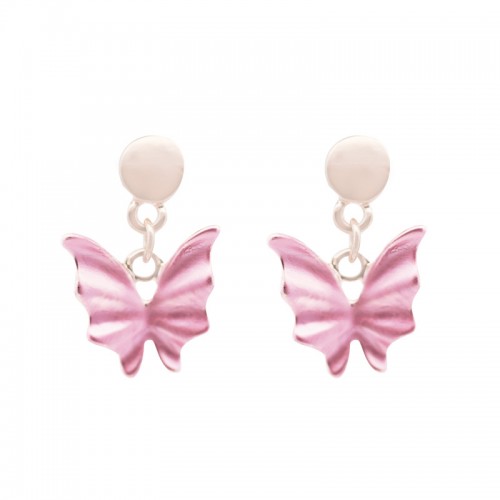 ORECCHINI FARFALLA SMALTATA - SW2336E121