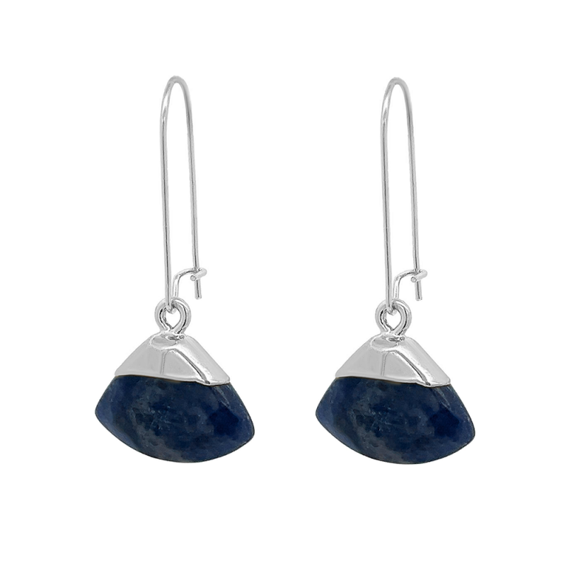 ORECCHINI PENDENTI CON PIETRA - SW23704E944