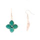 ORECCHINI CON CIONDOLO FIORE SMALTATO - SW24112A757