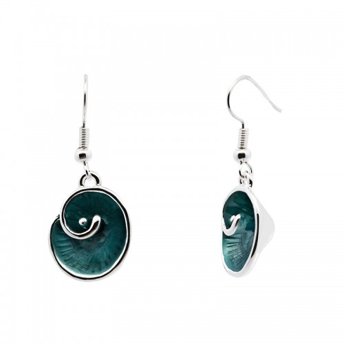 ORECCHINI A SPIRALE SMALTATO - SW2428A146