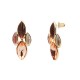 ORECCHINI FOGLIE SMALTATE CON CRISTALLI - SW2436A164 ORECCHINI FOGLIE SMALTATE CON CRISTALLI - SW2436A164