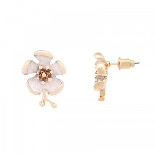 ORECCHINI FIORE SMALTATO - SW2524B102