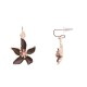 ORECCHINI PENDENTI FIORE SMALTATO - SW2528C535