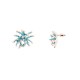 ORECCHINI MARINI CORALLO SMALTATO - SW2628C811