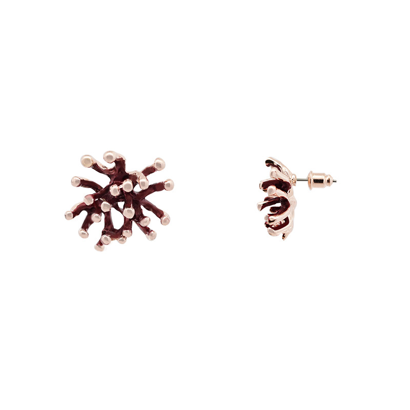 ORECCHINI MARINI CORALLO SMALTATO - SW2628C811