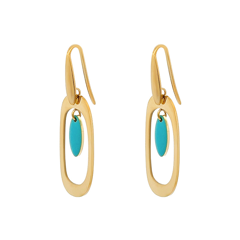 ORECCHINI PENDENTI SMALTATI - WF24624A97