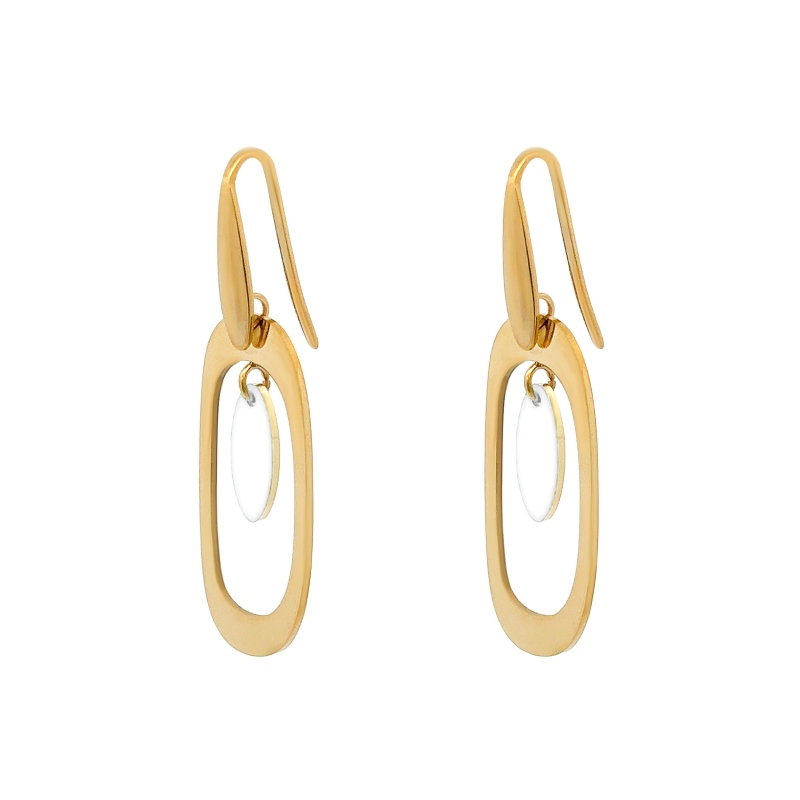 ORECCHINI PENDENTI SMALTATI - WF24624A97