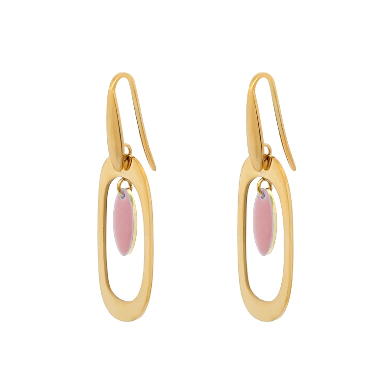 ORECCHINI PENDENTI SMALTATI - WF24624A97