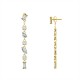 ORECCHINI PENDENTI CON ZIRCONI - YC241104B973