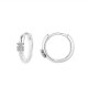 ORECCHINI A CERCHIO CON ORSETTO IN STRASS - YC2440B646 ORECCHINI A CERCHIO CON ORSETTO IN STRASS - YC2440B646