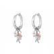 ORECCHINI A CERCHIO CON STELLA MARINA E PERLINE - YC2548B145