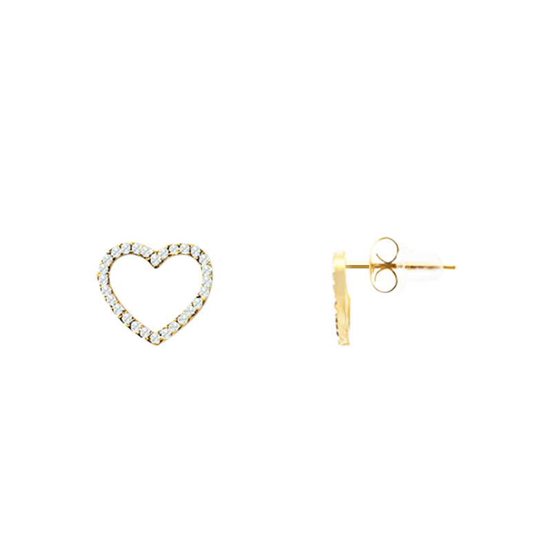 ORECCHINI A PERNO IN STRASS DI VARIE FORME - YC25624B ORECCHINI A PERNO IN STRASS DI VARIE FORME - YC25624B