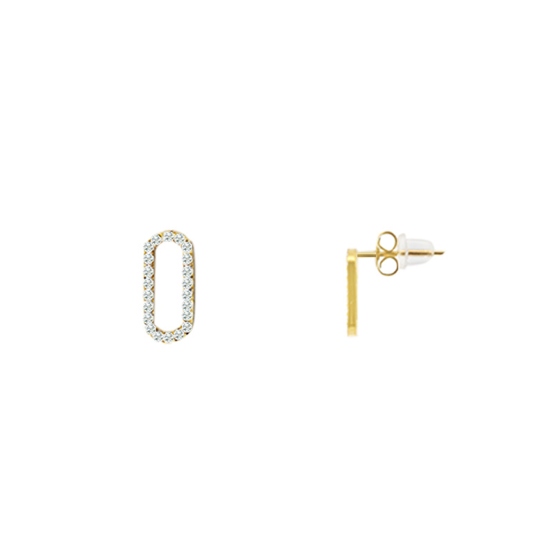 ORECCHINI A PERNO IN STRASS DI VARIE FORME - YC25624B ORECCHINI A PERNO IN STRASS DI VARIE FORME - YC25624B