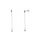 ORECCHINI PENDENTI A GOCCIA CON CATENELLA E ZIRCONI - YC2656C920