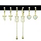 SET 6 ORECCHINI A CERCHIO - YK23122E759