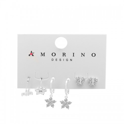 SET 6 ORECCHINI CON ZIRCONE - YK24118B768