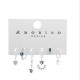 SET 6 ORECCHINI DIVERSI CON ZIRCONE - YK241224767 SET 6 ORECCHINI DIVERSI CON ZIRCONE - YK241224767