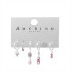 SET 6 ORECCHINI DIVERSI CON ZIRCONE - YK2412696B761 SET 6 ORECCHINI DIVERSI CON ZIRCONE - YK2412696B761