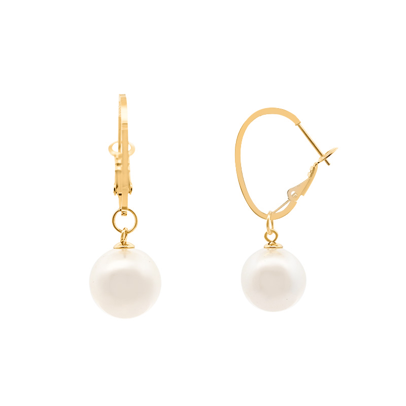 ORECCHINI A CERCHIO CON PERLA - YY2563O9 ORECCHINI A CERCHIO CON PERLA - YY2563O9
