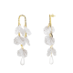 ORECCHINI PENDENTI TENNIS CON PETALI BIANCHI - YY2564C137 ORECCHINI PENDENTI TENNIS CON PETALI BIANCHI - YY2564C137