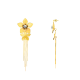 ORECCHINI PENDENTI FIORI CON NAPPE - YY2564C141 ORECCHINI PENDENTI FIORI CON NAPPE - YY2564C141