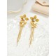 ORECCHINI PENDENTI FIORI CON NAPPE - YY2564C141 ORECCHINI PENDENTI FIORI CON NAPPE - YY2564C141