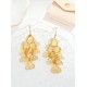 ORECCHINI PENDENTI CON FOGLIE A CASCATA - YY2564C143 ORECCHINI PENDENTI CON FOGLIE A CASCATA - YY2564C143