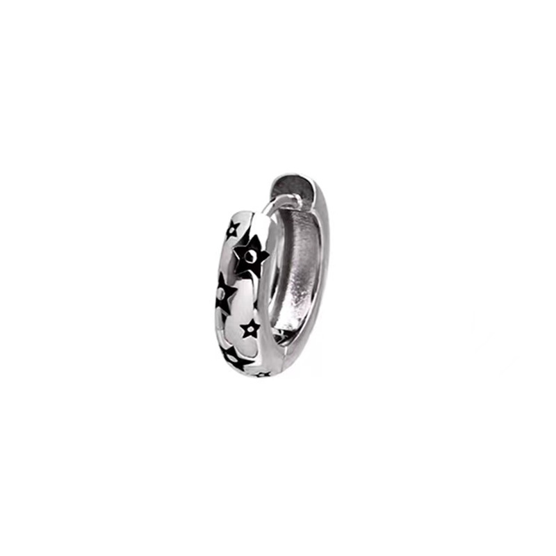 ORECCHINO SINGOLO STELLA DA UOMO - JJ2328E254