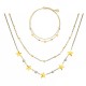 PARURE STELLA & ZIRCONIA & DOPPIO FILO - JN219188D1/C23