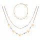 PARURE STELLA & ZIRCONIA & DOPPIO FILO - JN219188D1/C23