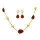 PARURE RESINA COLORATA A FORMA ORGANICA - MY251336C259/C258