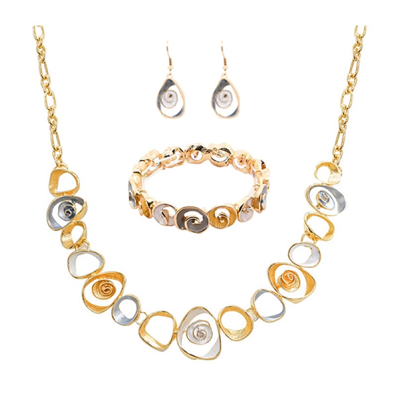 PARURE SPIRALE SMALTATA - SW24100A151/A825/A152