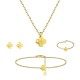 PARURE SEMPLICE QUADRIFOGLIO - YC25384B363/B364/B365/B366