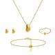 PARURE SEMPLICE FAGIOLO - YC25384B367/B368/B369/B370