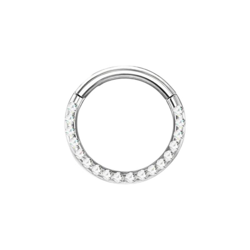 CERCHIO CLICKER CON ZIRCON - JQ1120C091 CERCHIO CLICKER CON ZIRCON - JQ1120C091
