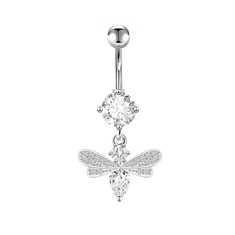 PIERCING BANANA IN ZIRCONIA CON PENDENTE A APE - JQ1200B102 PIERCING BANANA IN ZIRCONIA CON PENDENTE A APE - JQ1200B102