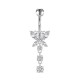 PIERCING BANANA FARFALLA PENDENTE IN ZIRCONIA - JQ1400B095 PIERCING BANANA FARFALLA PENDENTE IN ZIRCONIA - JQ1400B095