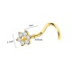 PIERCING NASO A VITE CON FIORE - JQ480N142