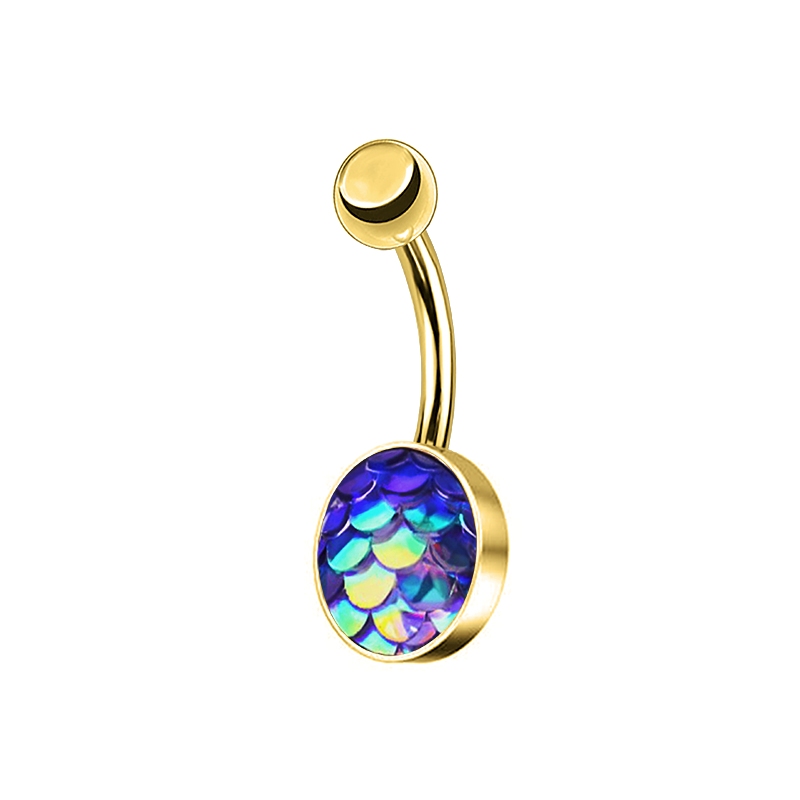 PIERCING BANANA A SQUAME DI PESCE - JQ600B098 PIERCING BANANA A SQUAME DI PESCE - JQ600B098