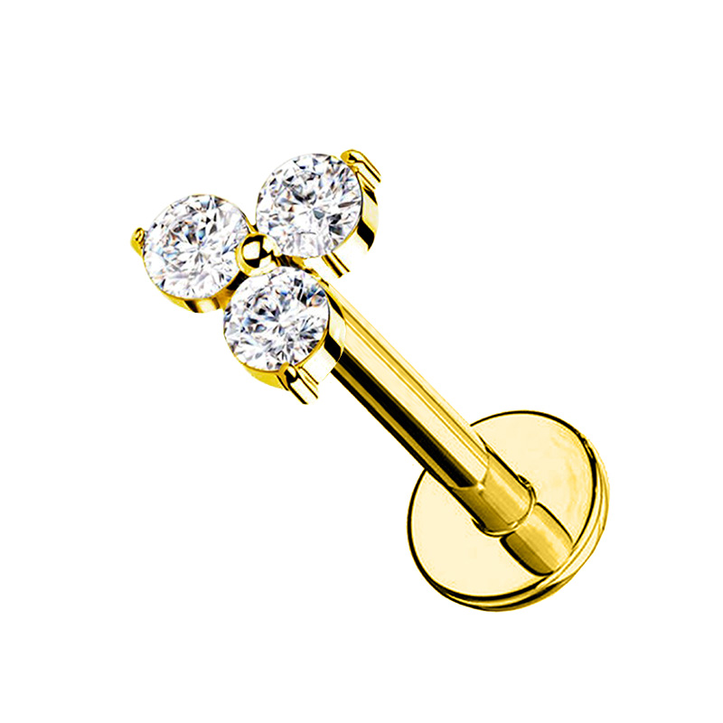 PIERCING LABRET TRILOGY CON ZIRCONI - JQ600L151