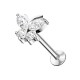 PIERCING LABRET CON FARFALLA - JQ720L005