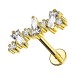 PIERCING LABRET ARCO CON ZIRCONIA - JQ920L113