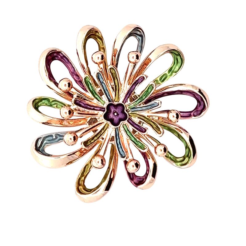 SPILLA FIORE SMALTATO - SW2364E902 SPILLA FIORE SMALTATO - SW2364E902